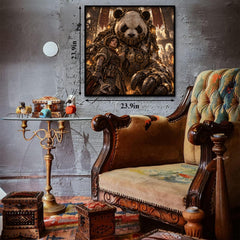 Steel Panda Jigsaw Puzzle 1000 Pieces