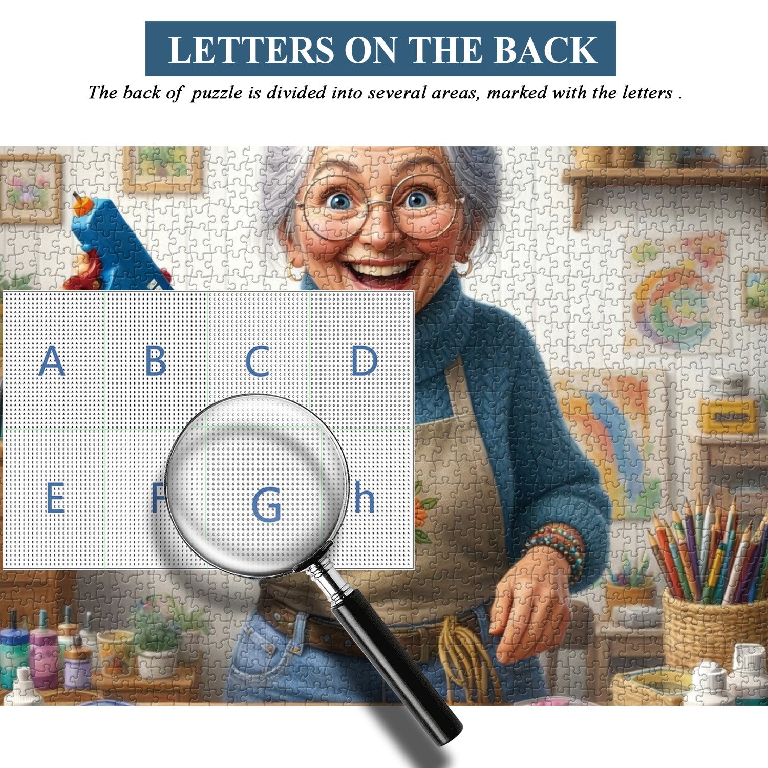 Puzzle créatif grand-mère 1000 pièces