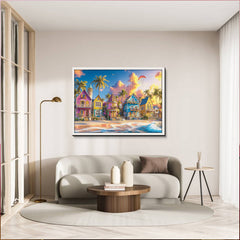 Sun Island House Puzzle 1000 pièces