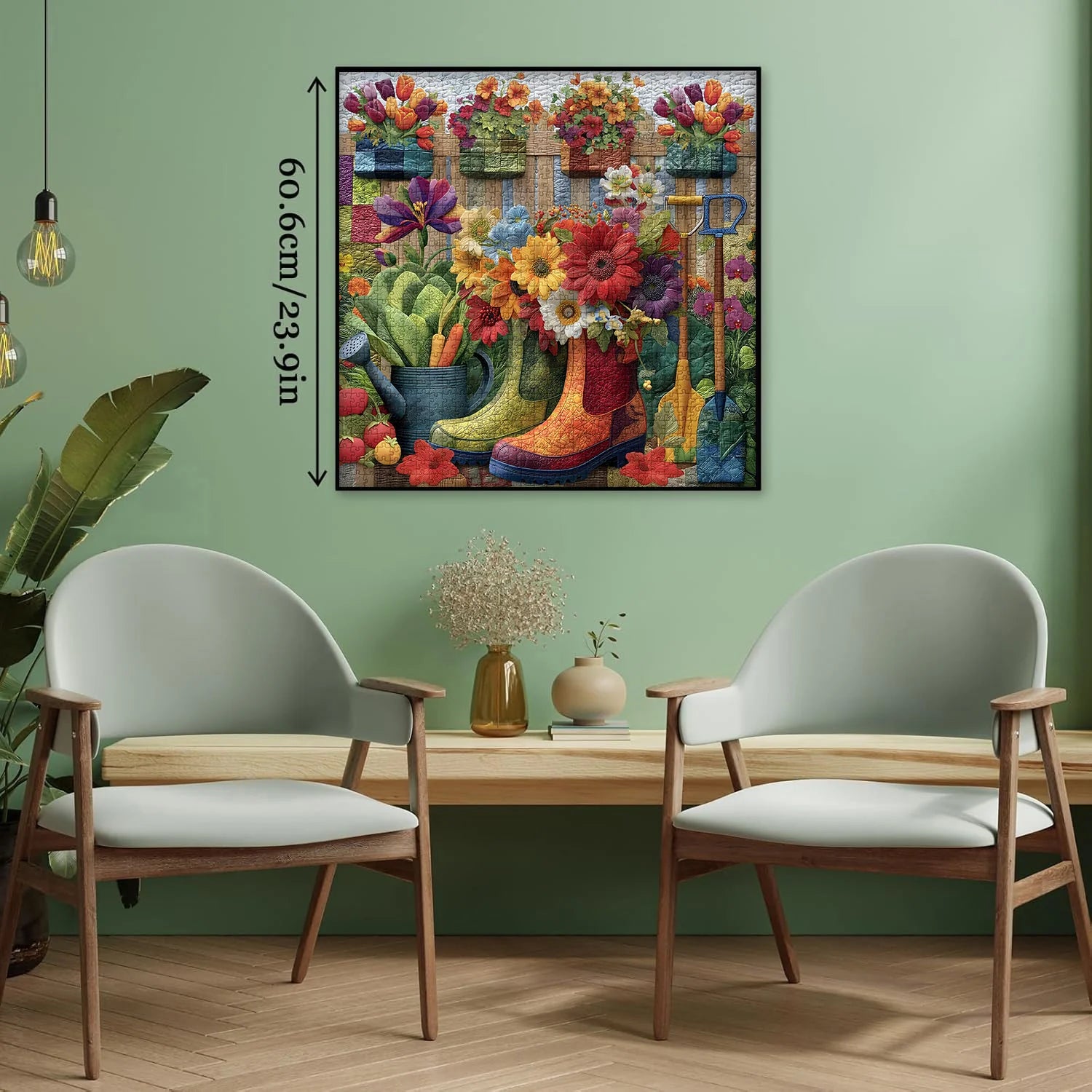 Bottes de jardin puzzle 1000 pièces