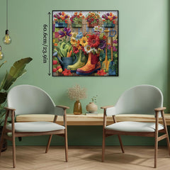 Bottes de jardin puzzle 1000 pièces