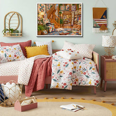 Quilt Shop Kittens Jigsaw Puzzle 1000 Pieces