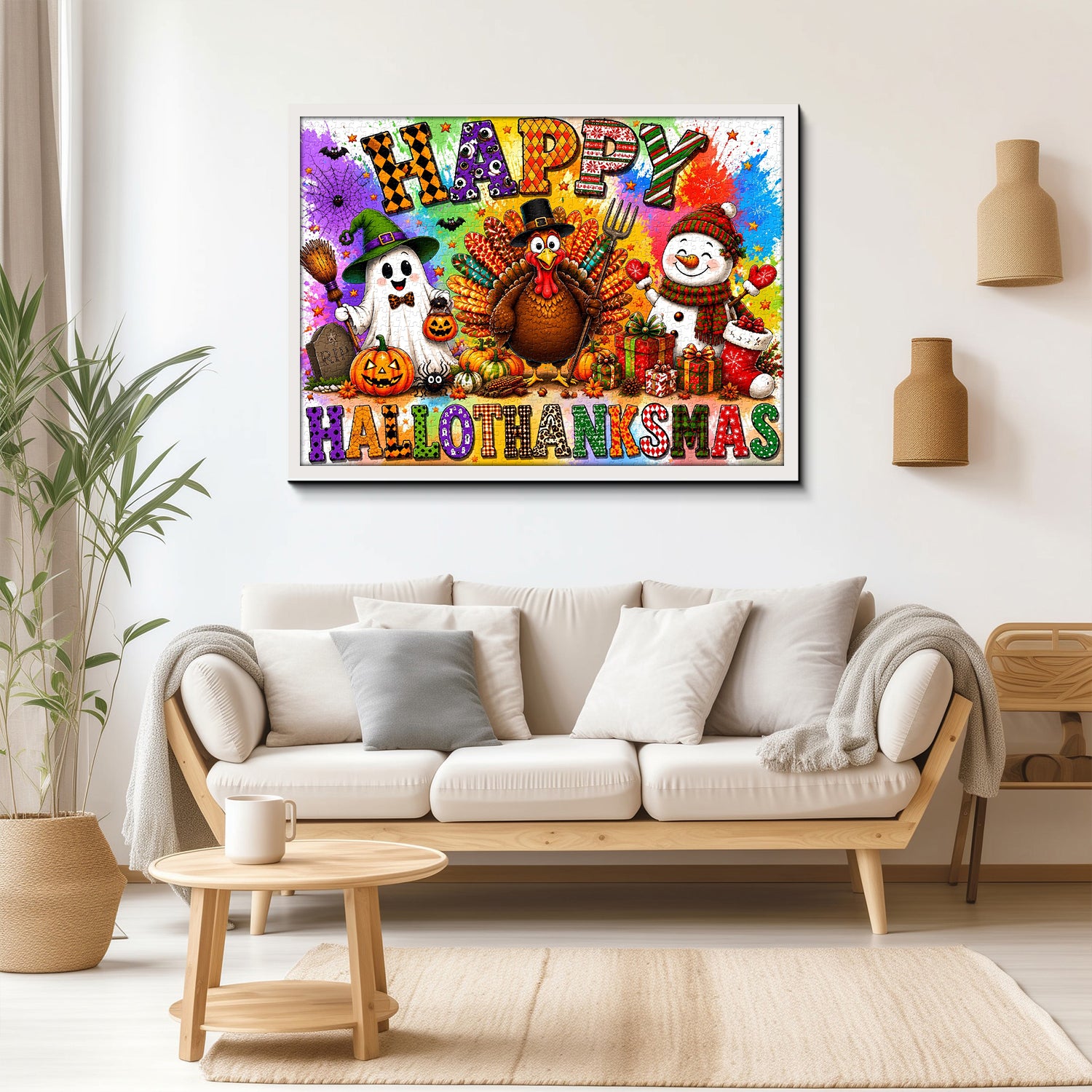 Holiday Mashup Jigsaw Puzzle 1000 Pieces