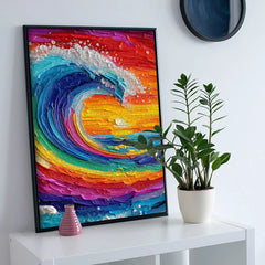 Vagues colorées puzzle de puzzle 1000 pièces