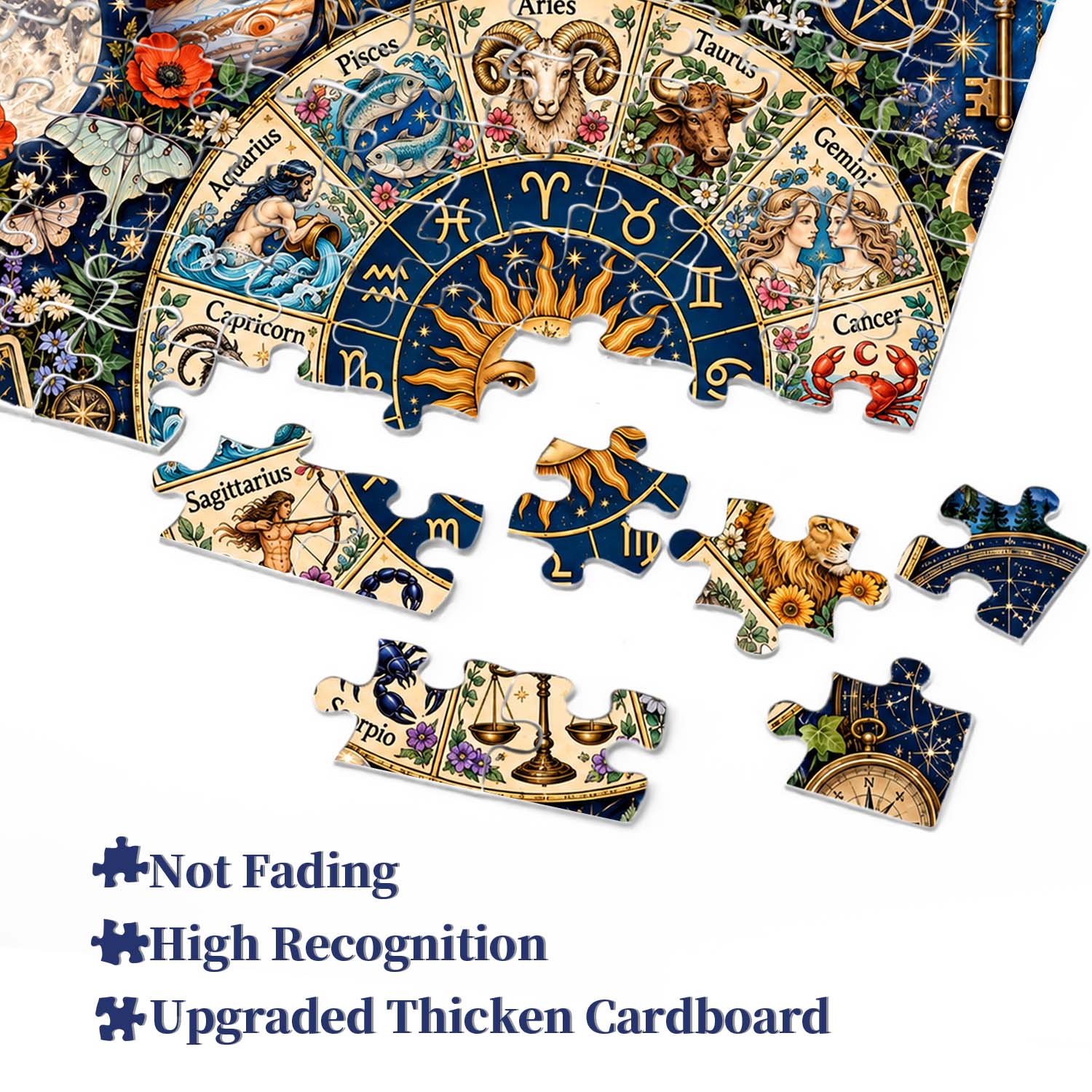 Astro Zodiac Garden Jigsaw Puzzle 1000 Pieces