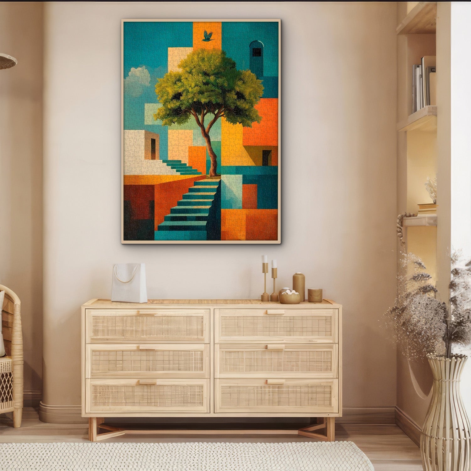 Arbre de géométrie puzzle 1000 pièces