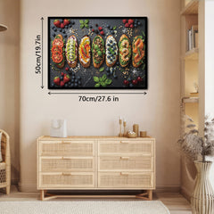 Assorted Bruschetta Jigsaw Puzzle 1000 Pieces