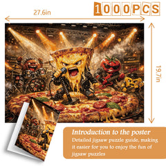 Puzzle Rockin' Pizza de 1000 piezas