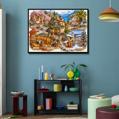 Four Seasons in Italy Jigsaw Puzzle 1000 Pieces
