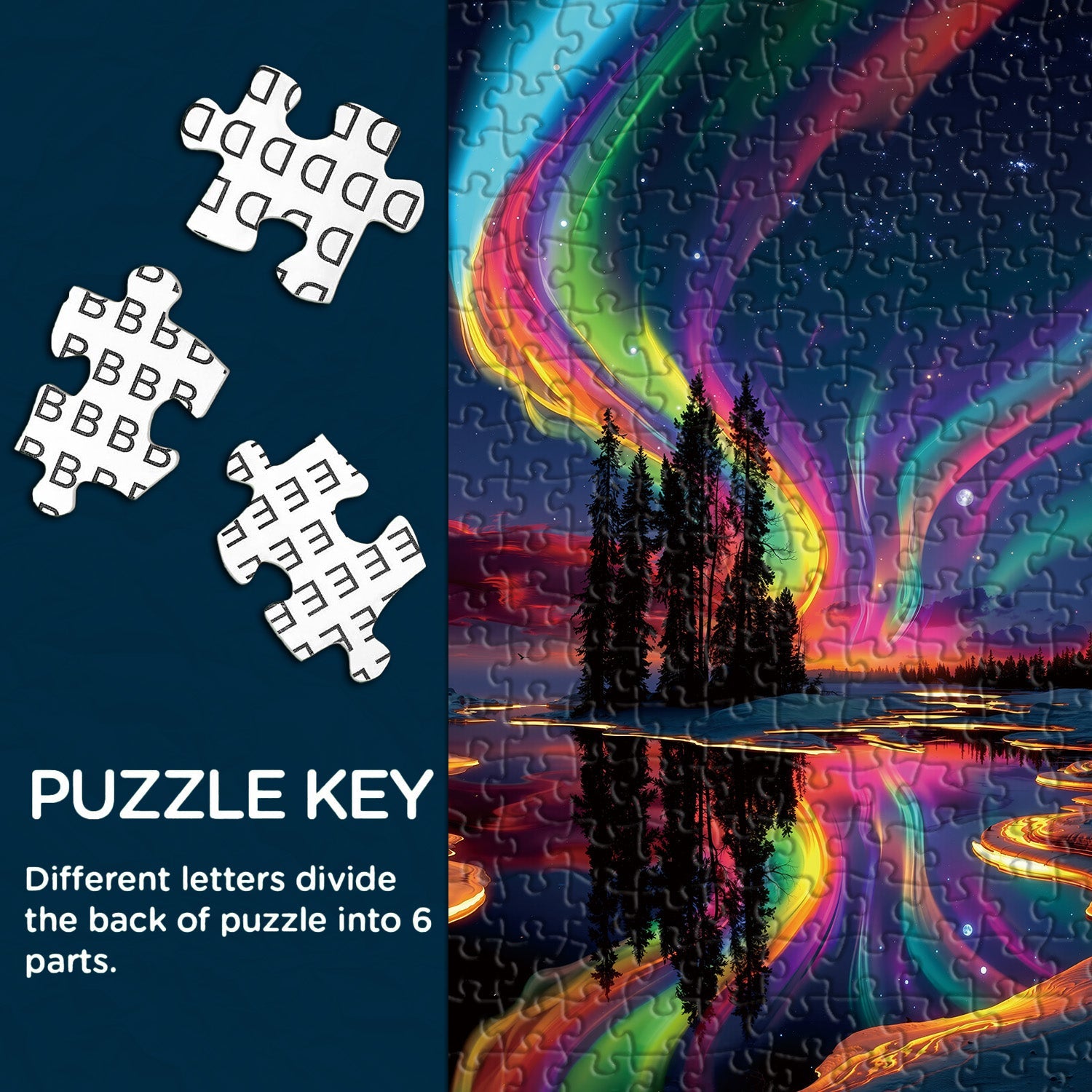 Puzzle Aurora Realm 1000 pezzi