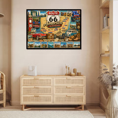 Route 66 Reisepuzzle 1000 Teile