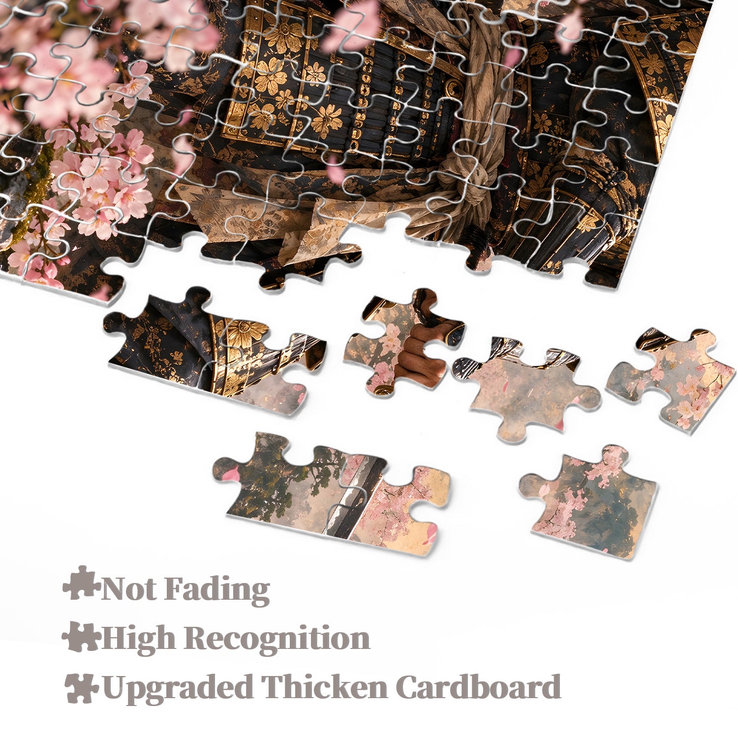 Cherry Blossom Samurai Jigsaw Puzzle 1000 Pieces