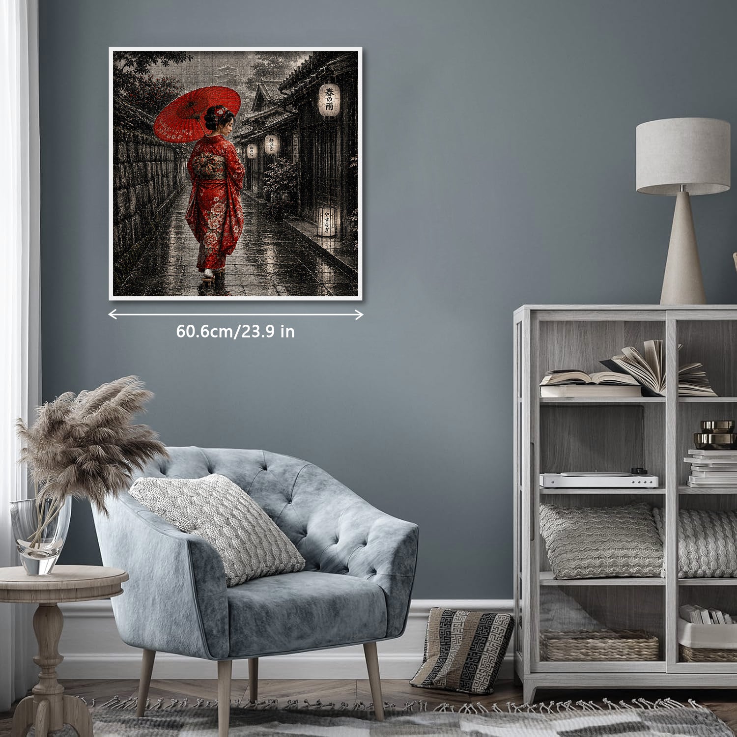 Rain‑Kissed Lane Jigsaw Puzzle 1000 Pieces