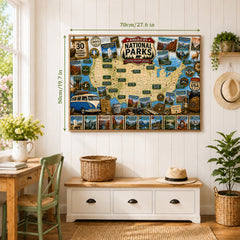 National Park Adventure Jigsaw Puzzle 1000 Pieces