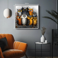 Whimsical Owls Jigsaw Puzzle 1000 Pieces