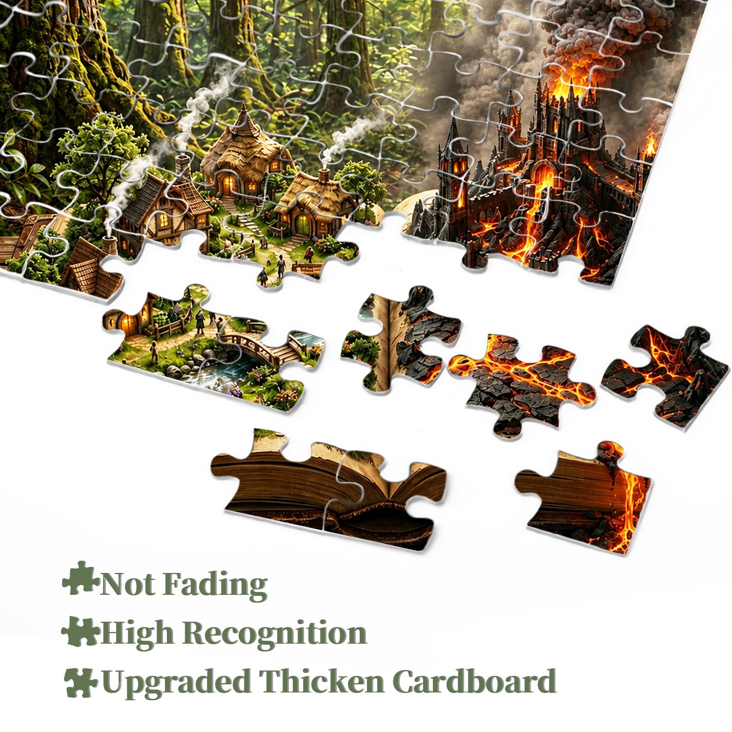 Tale Book of Two Worlds Jigsaw Puzzle 1000 Pieces