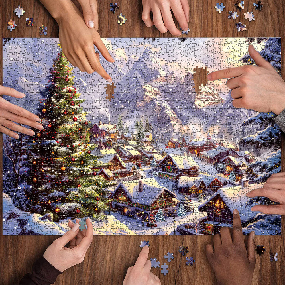 Yuletide Village Jigsaw Puzzles 1000 Pieces