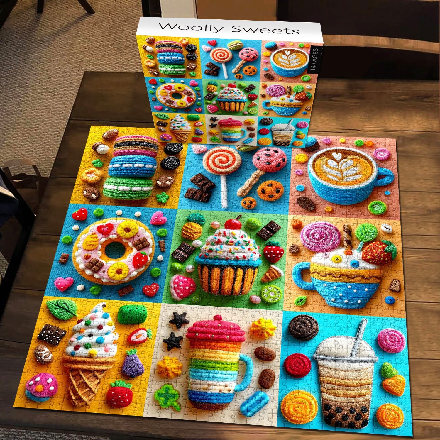 Woolly Sweets Puzzle 1000 Teile