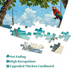 Entspannender Strandtag-Puzzle, 1000 Teile
