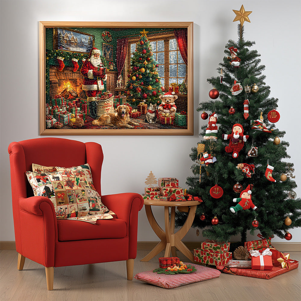  Christmas House Advent Calendar Jigsaw Puzzle 1000 Pieces