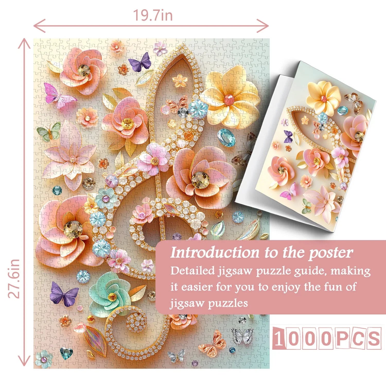 Diamond Note Jigsaw Puzzle 1000 Pieces