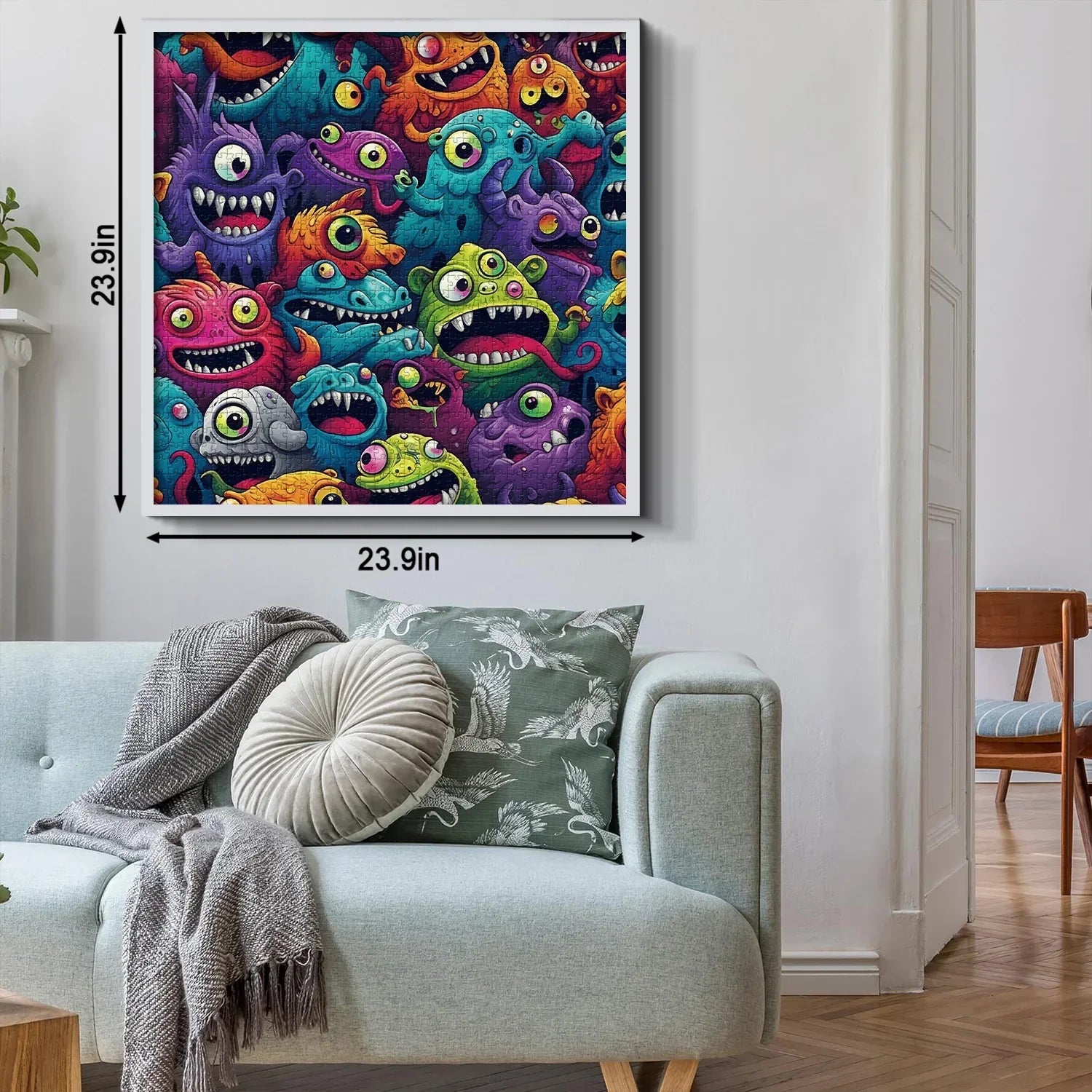 Mostro puzzle puzzle 1000 pezzi