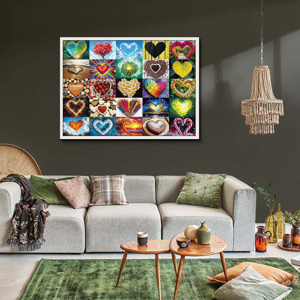 Love's Kaleidoscope Jigsaw Puzzle 1000 Pieces