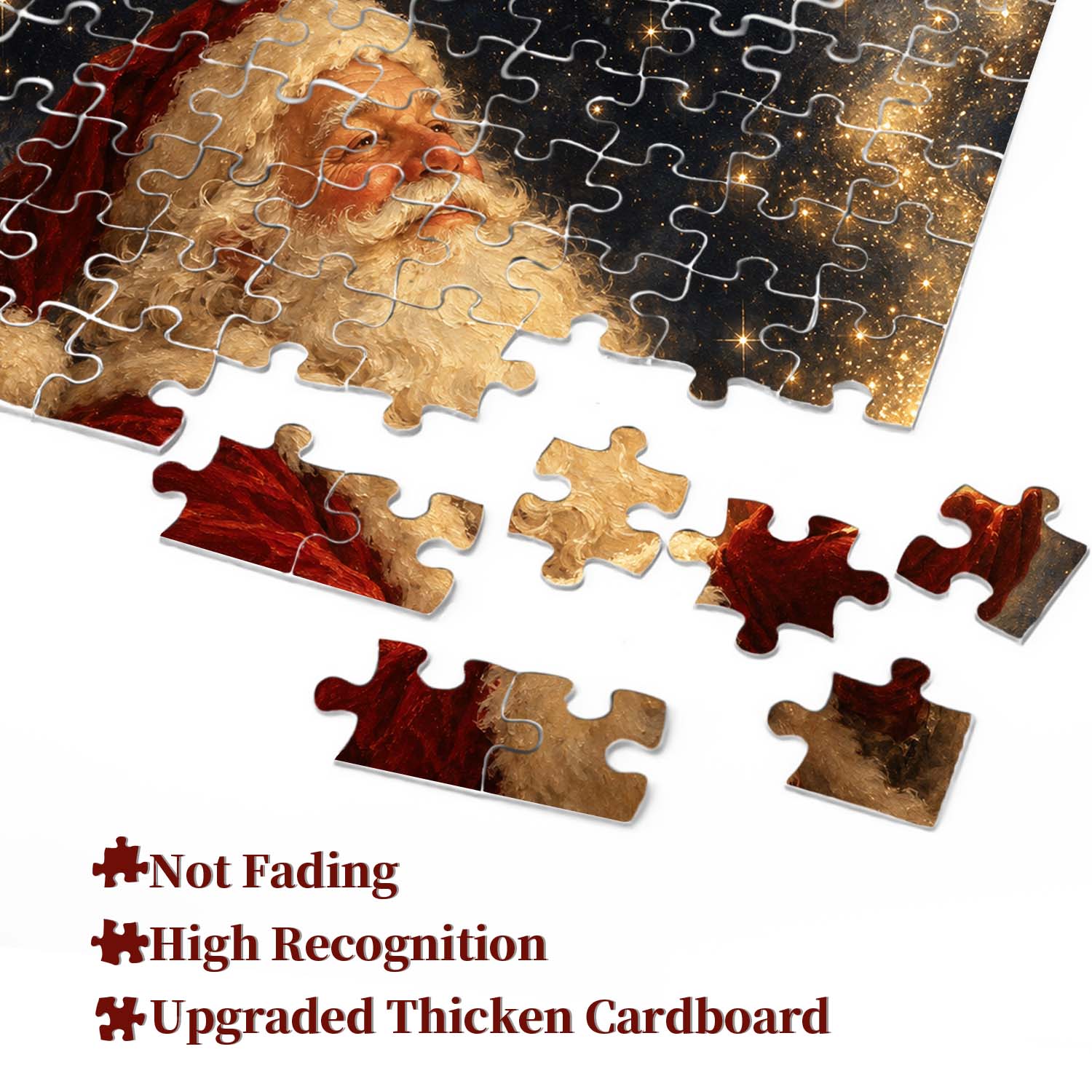 Santa’s Starry Magic Jigsaw Puzzle 1000 Pieces