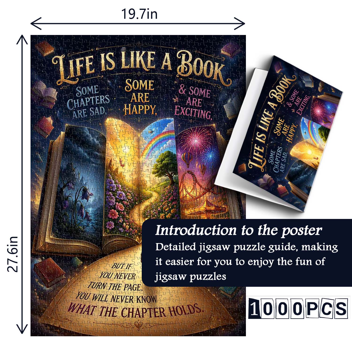 Chapters of Life Jigsaw Puzzle 1000 Pieces