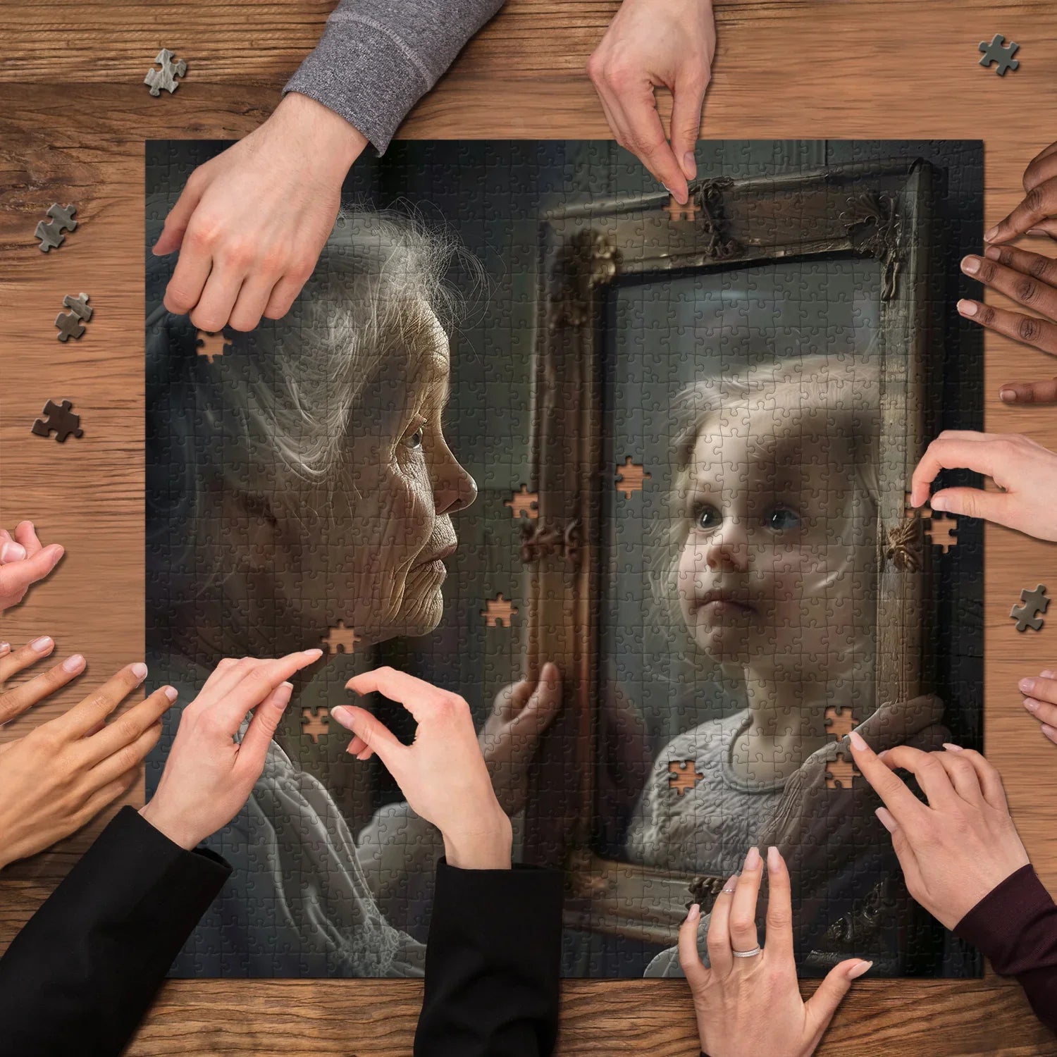 Mirror Of Time Jigsaw Puzzle 1000 Pieces