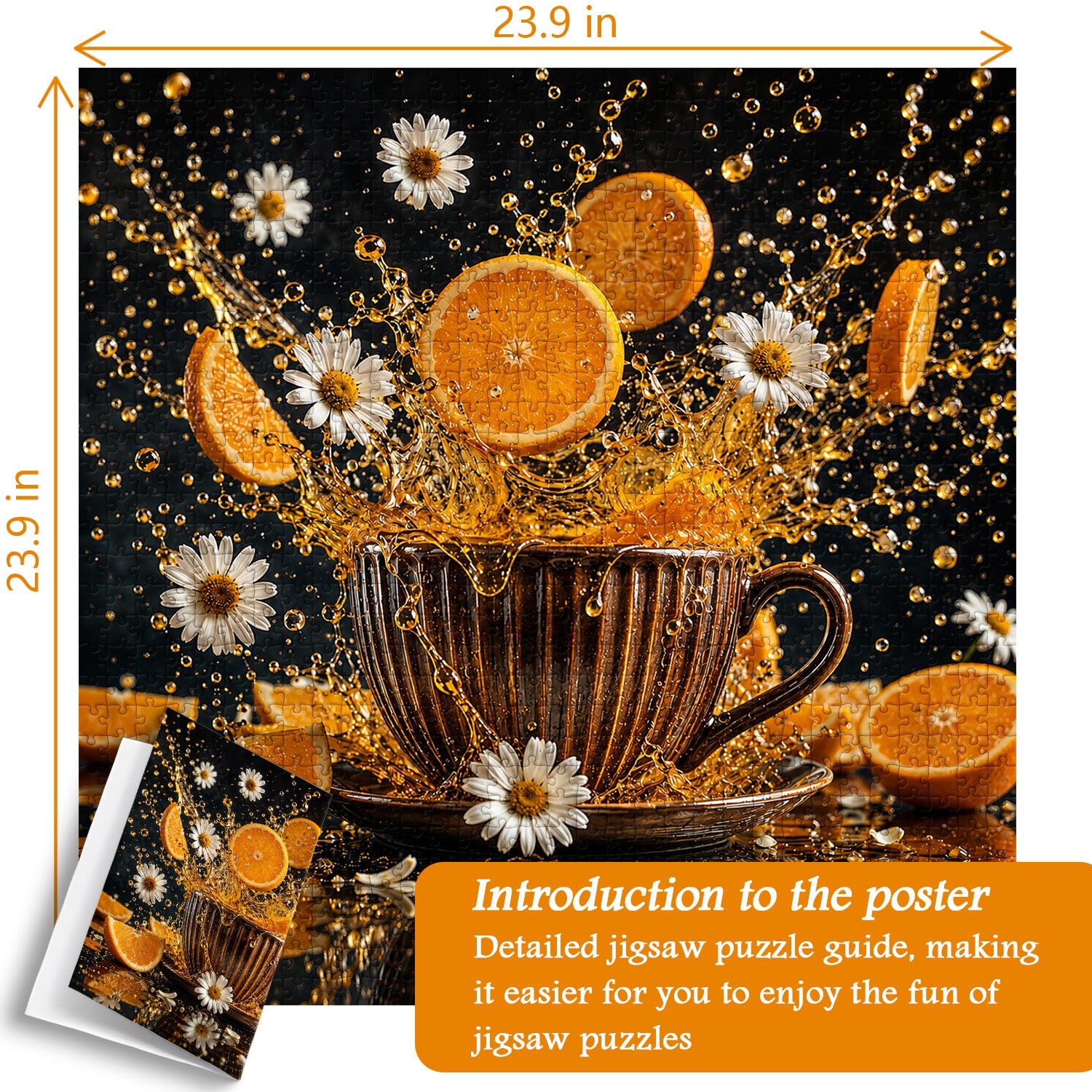 Golden Zest Jigsaw Puzzle 1000 Pieces