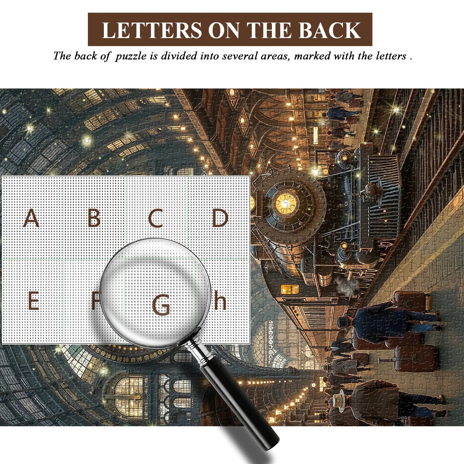 Puzzle Train temporel 1000 pièces