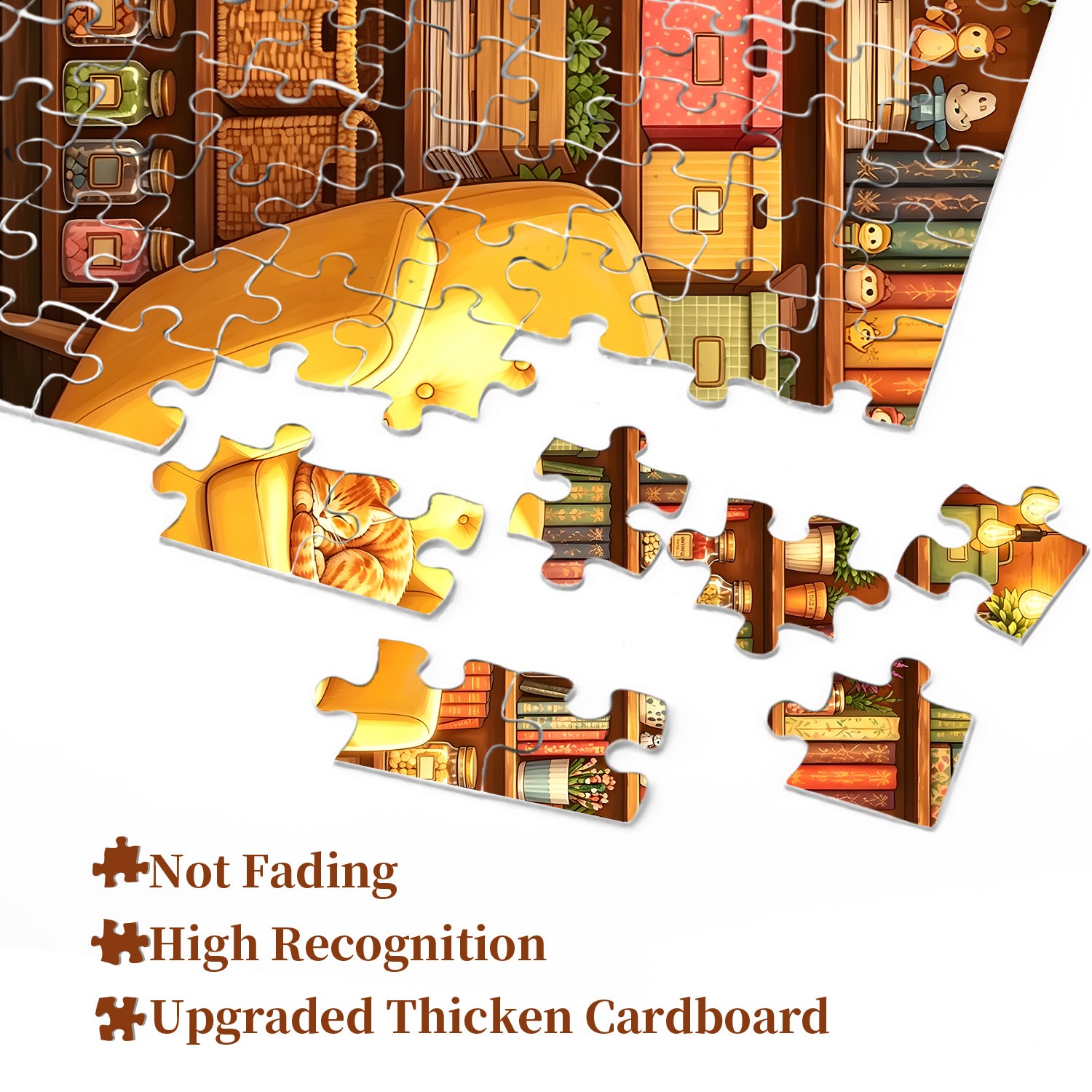 Cozy Shelf Nook Jigsaw Puzzle 1000 Pieces