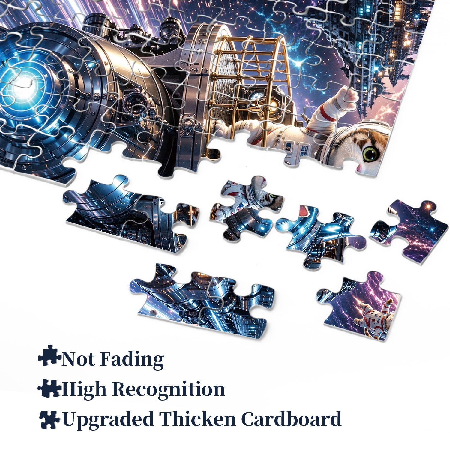 Cosmic Cat Jigsaw Puzzle 1000 Pieces