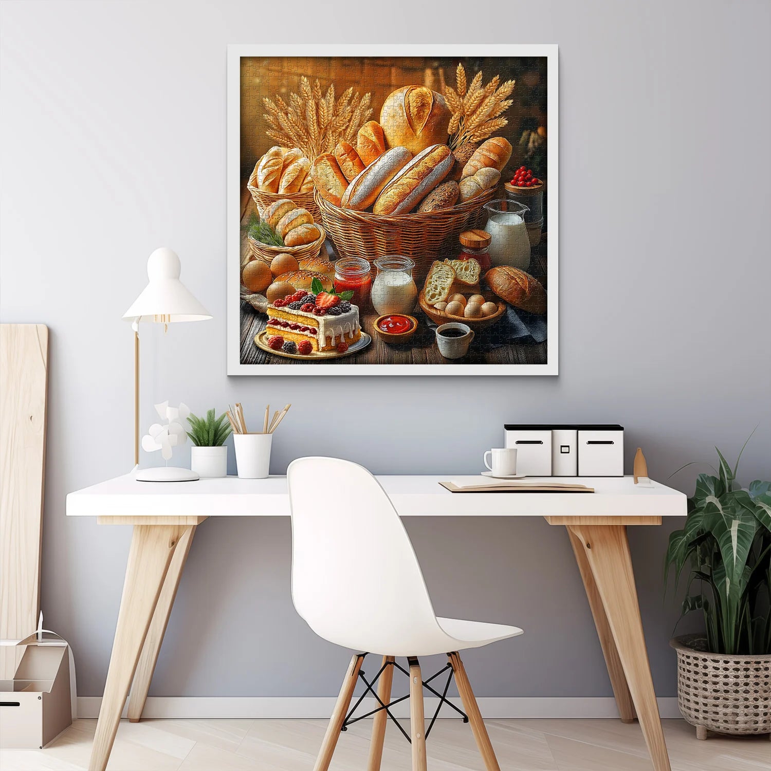 Pain festin puzzle 1000 pièces