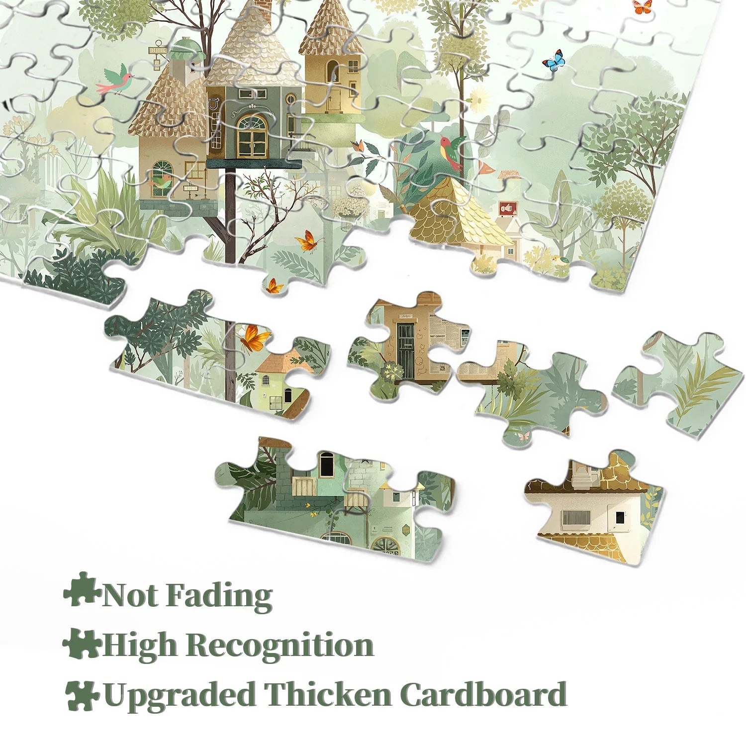 Treehouse Village Jigsaw Puzzle 1000 Pieces