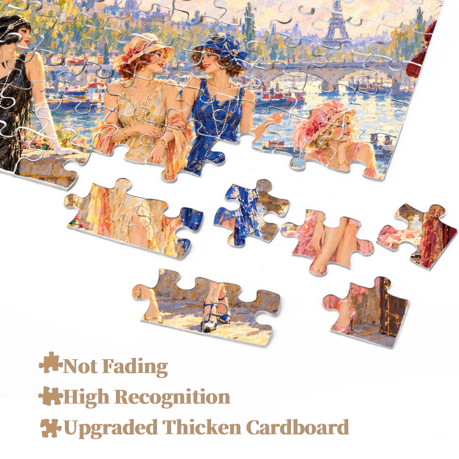 Parisian Flappers Jigsaw Puzzle 1000 Pieces