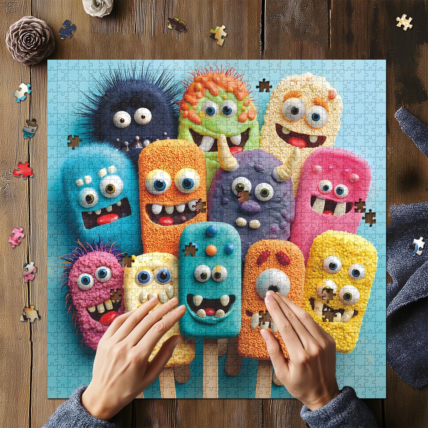 Puzzle Monster Pops Party 1000 pezzi