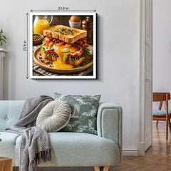 Hearty Egg Toast Jigsaw Puzzle 1000 Pieces