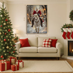 Puzzle de puzzle Santa Gallop 1000 pièces