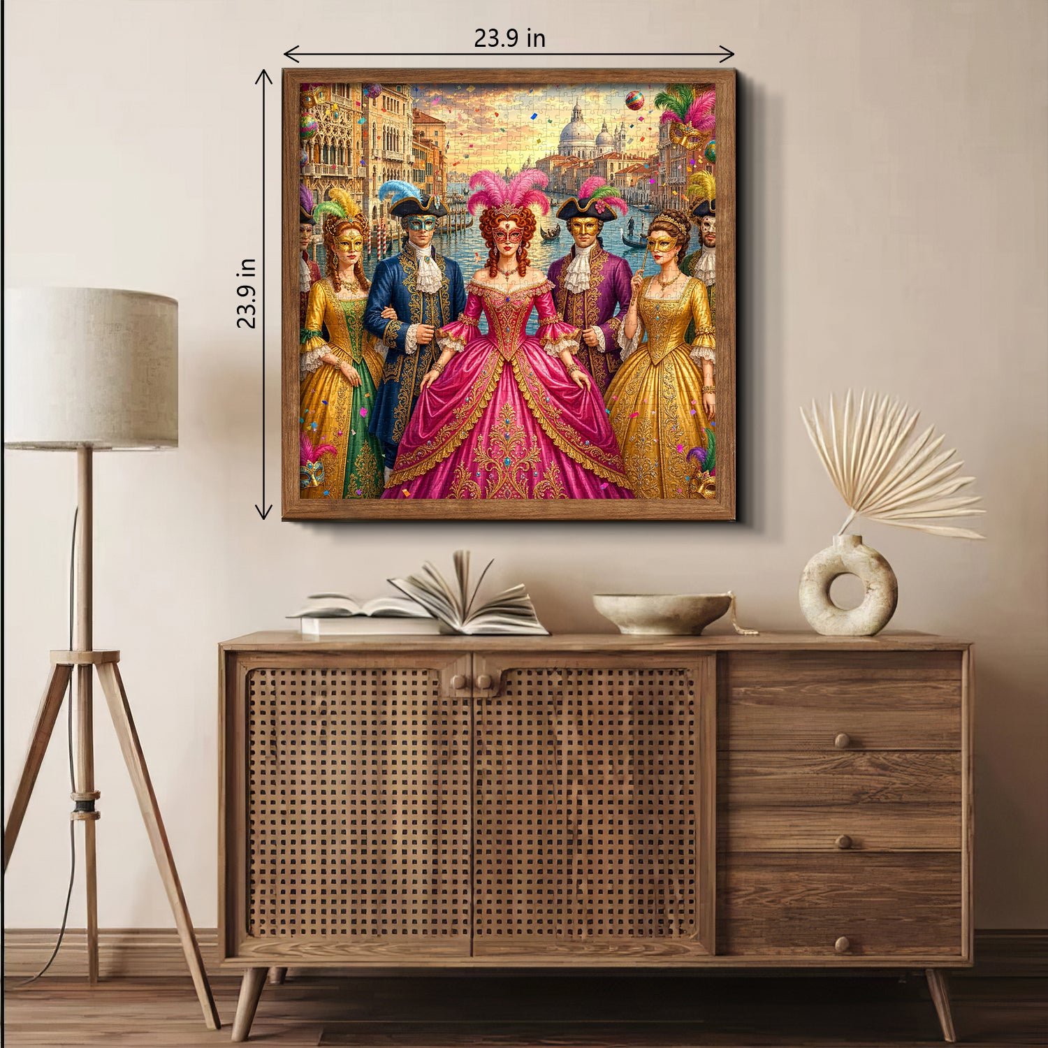 Venice Carnival Masquerade Gala Jigsaw Puzzle 1000 Pieces