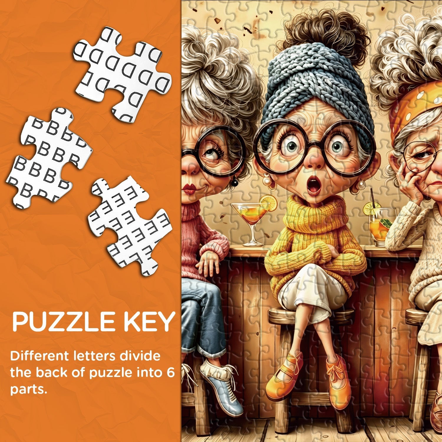 Puzzle Amici Brilli 1000 Pezzi