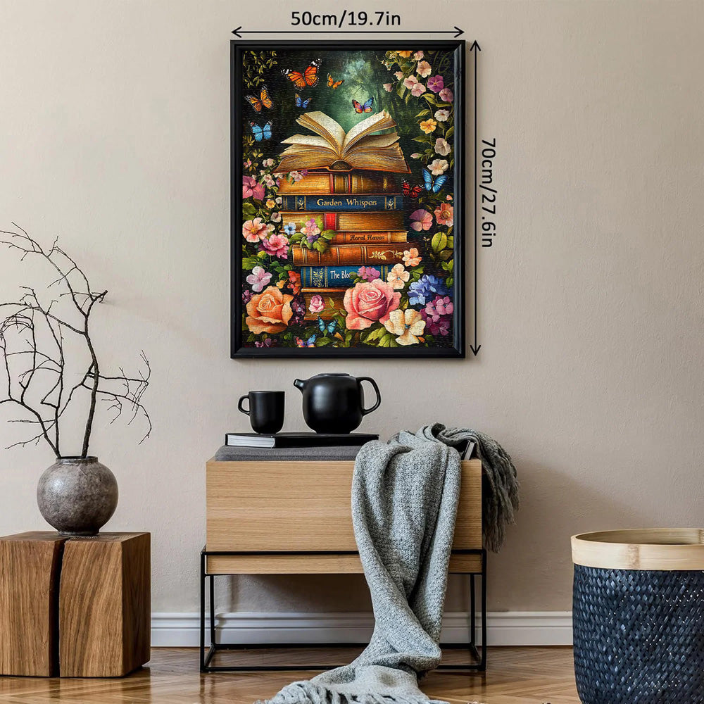 Books & Flowers Jigsaw Puzzle 1000 Pieces