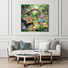 Flower Path Jigsaw Puzzle 1000 Pieces