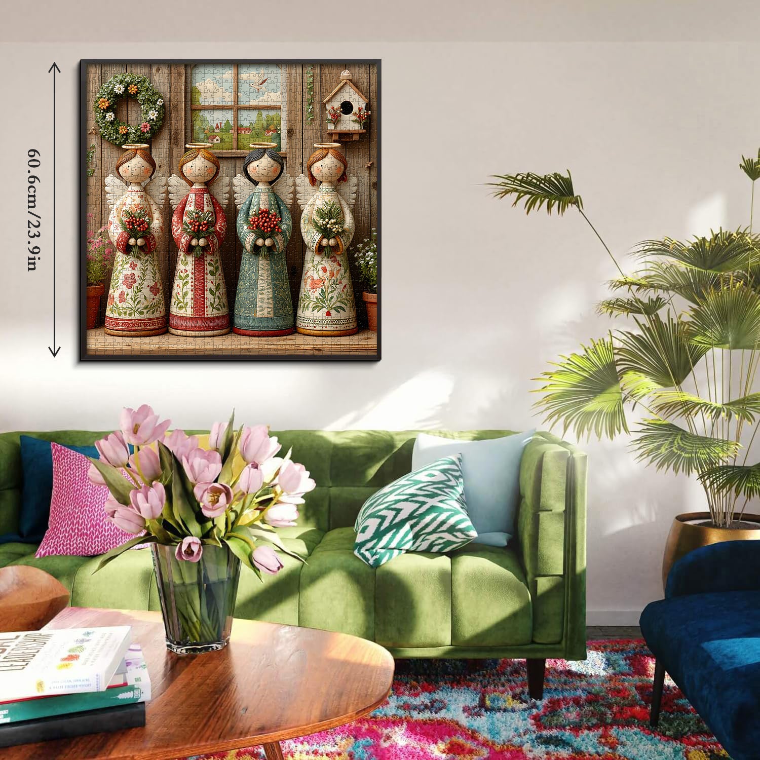 Floral Angels Jigsaw Puzzle 1000 Pieces