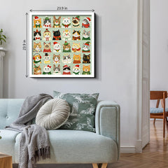 Christmas Kitties Jigsaw Puzzle 1000 Pieces