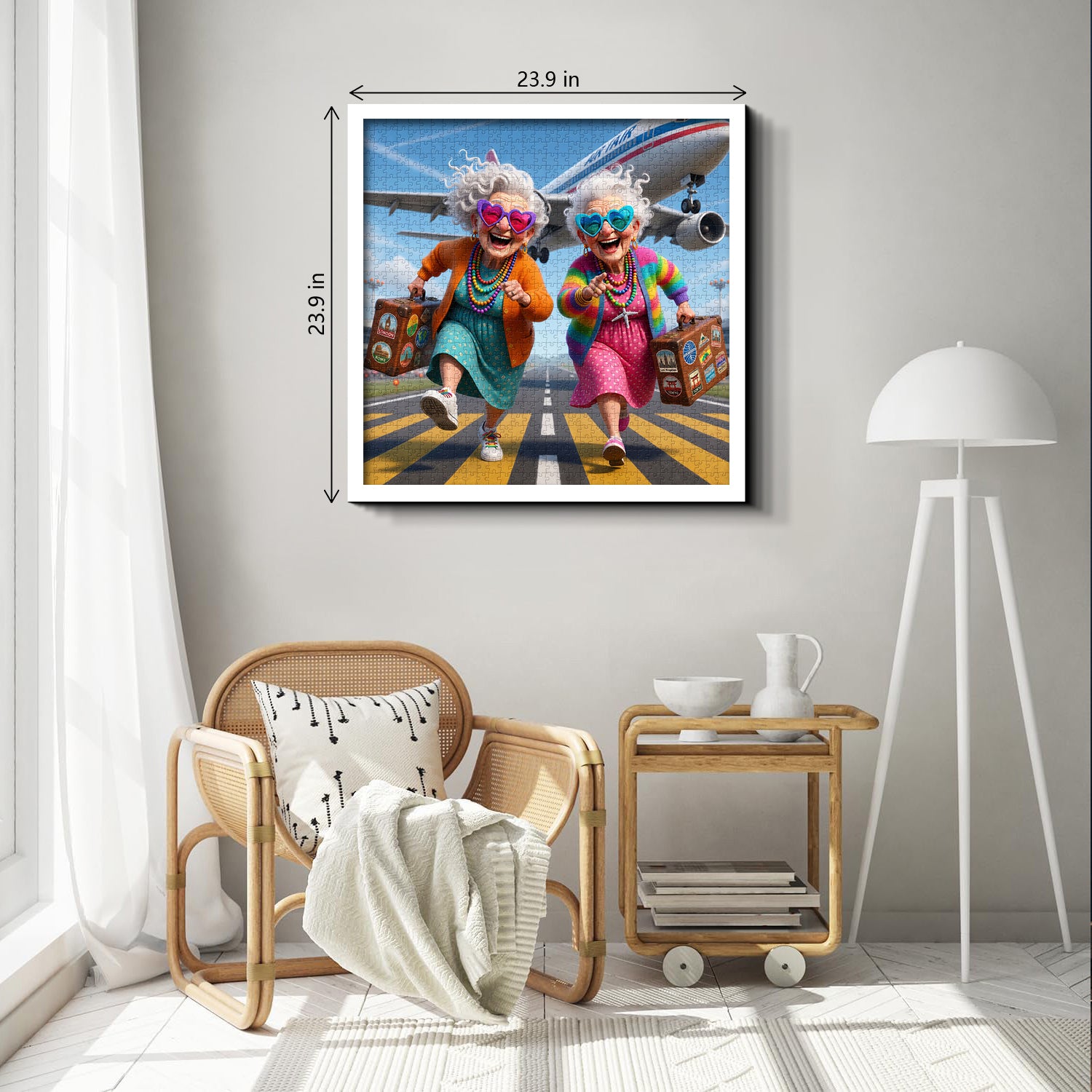 Puzzle Wanderlust Grannies 1000 pezzi