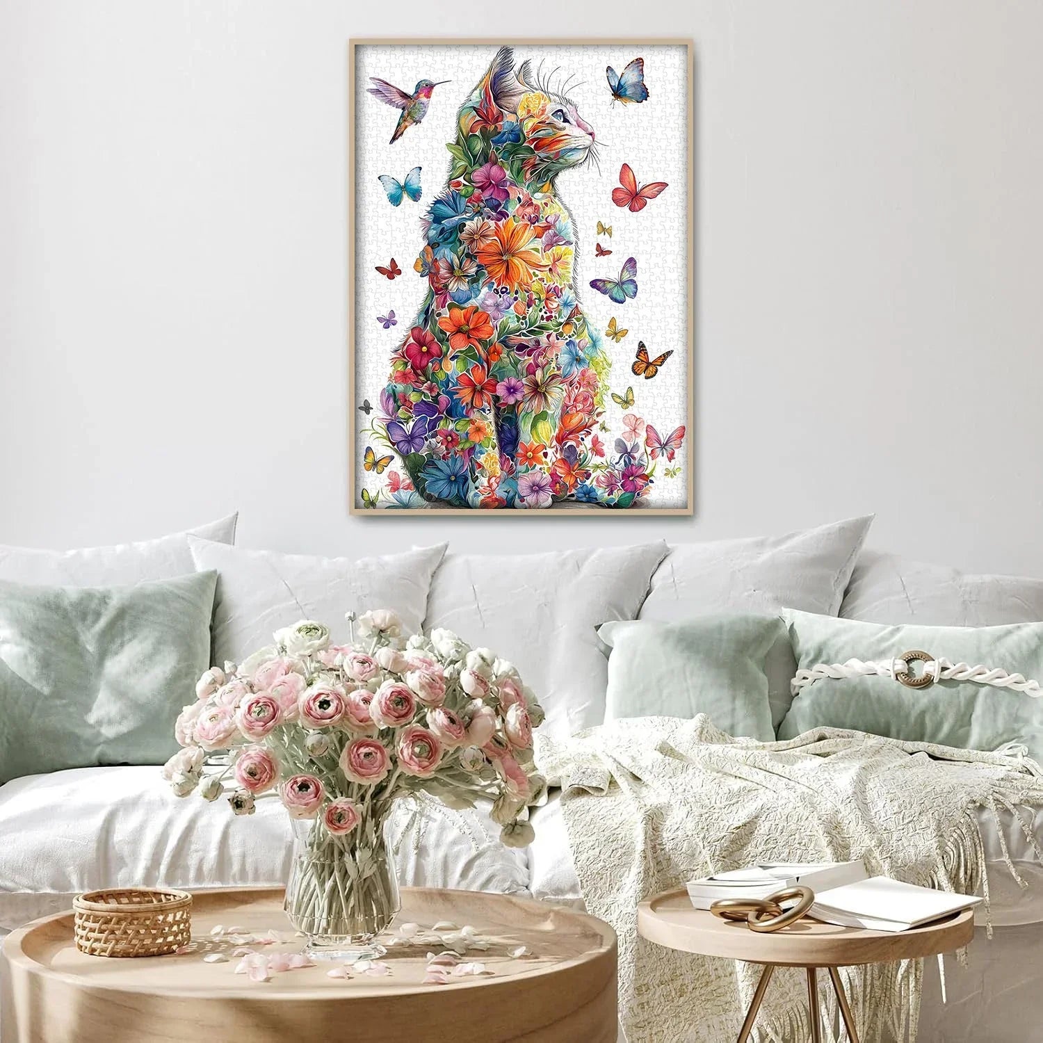 Butterfly Cat -Puzzle 1000 Stücke