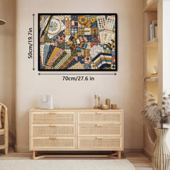 Retro Sewing Craft Jigsaw Puzzle 1000 Pieces
