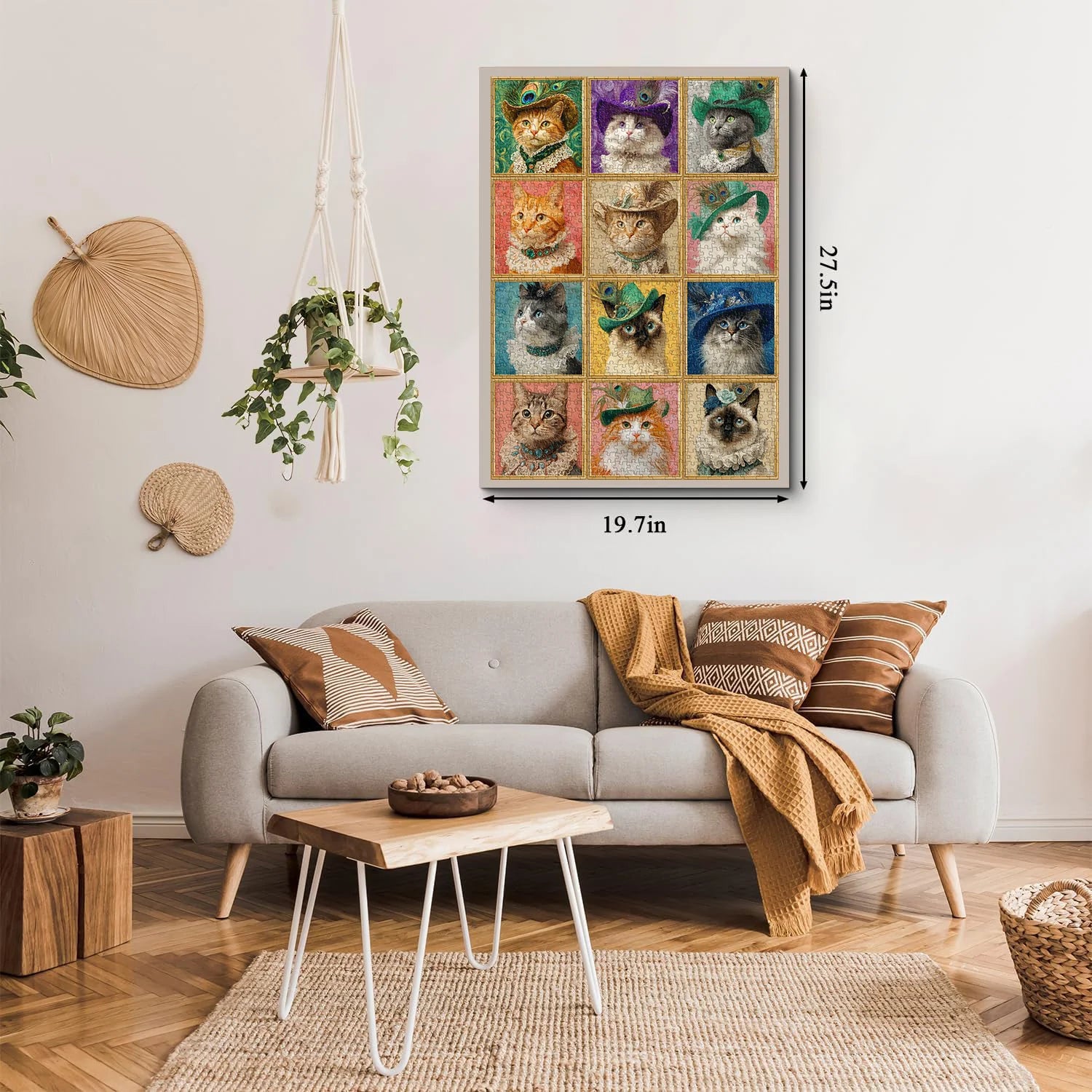 Vintage Cat Collection Jigsaw Puzzle 1000 Pieces